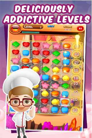 Cookie Crunch - Candy Jam截图1