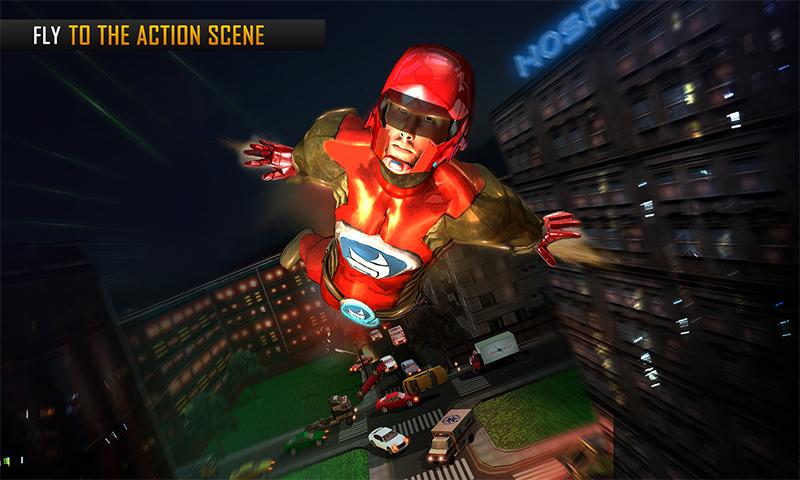 Flying Hero Rescue Survival 3D截图5