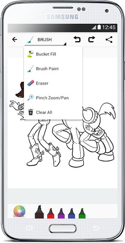 Coloring Book For Toy Story截图5