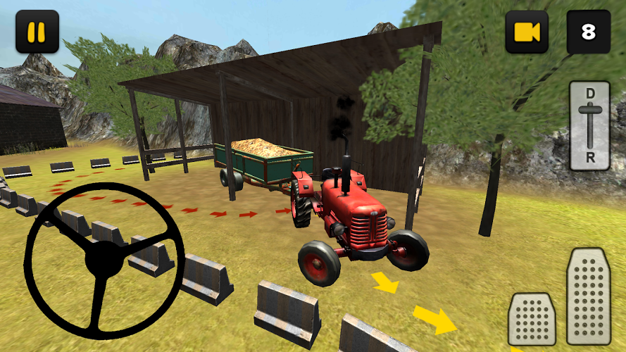 Classic Tractor 3D: Woodchips截图4