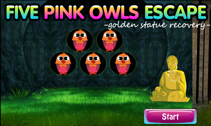 Five Pink Owl Escape Game截图1