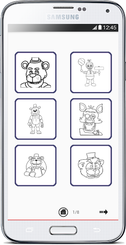 Coloring Book for Five Nights截图2