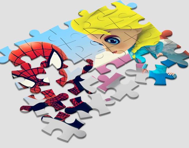 Superhero & Princess Puzzle截图2