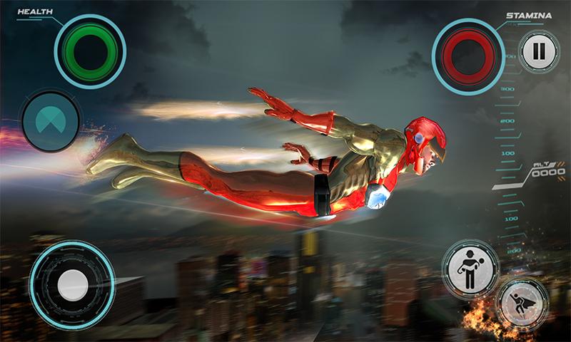 Flying Hero Rescue Survival 3D截图4