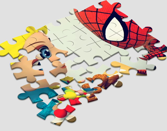 Superhero & Princess Puzzle截图1