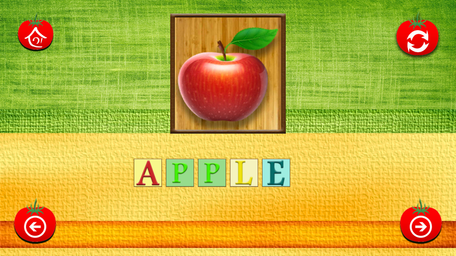 Fruits And Vegetables Spelling截图4