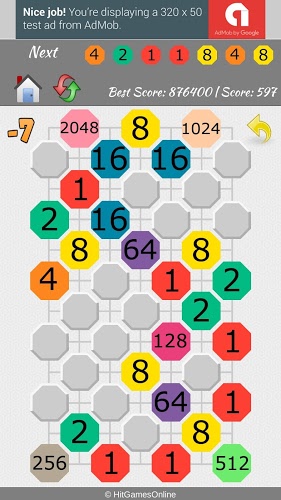 Cell Connect 2048截图2