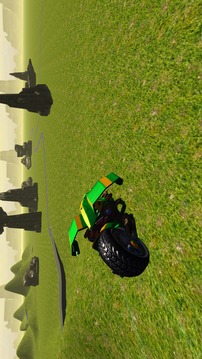 Flying Motorbike Stunt Rider截图