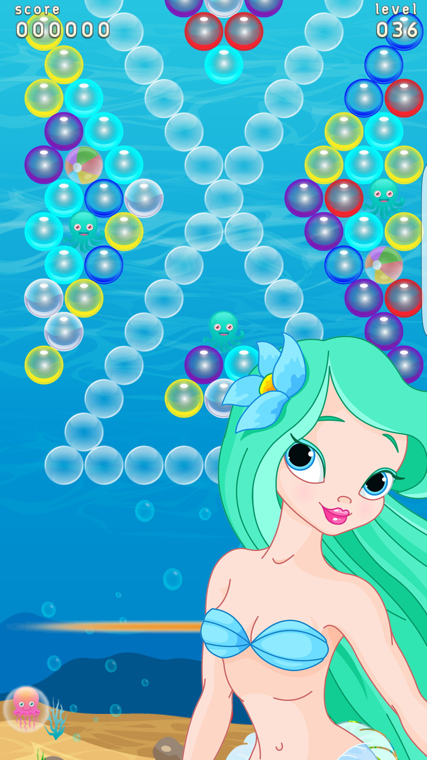 泡泡射击 - 美人鱼截图5
