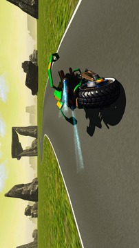 Flying Motorbike Stunt Rider截图