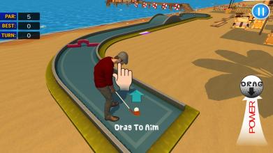 Mini Golf 3D Beach Master截图2