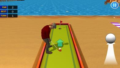 Mini Golf 3D Beach Master截图3