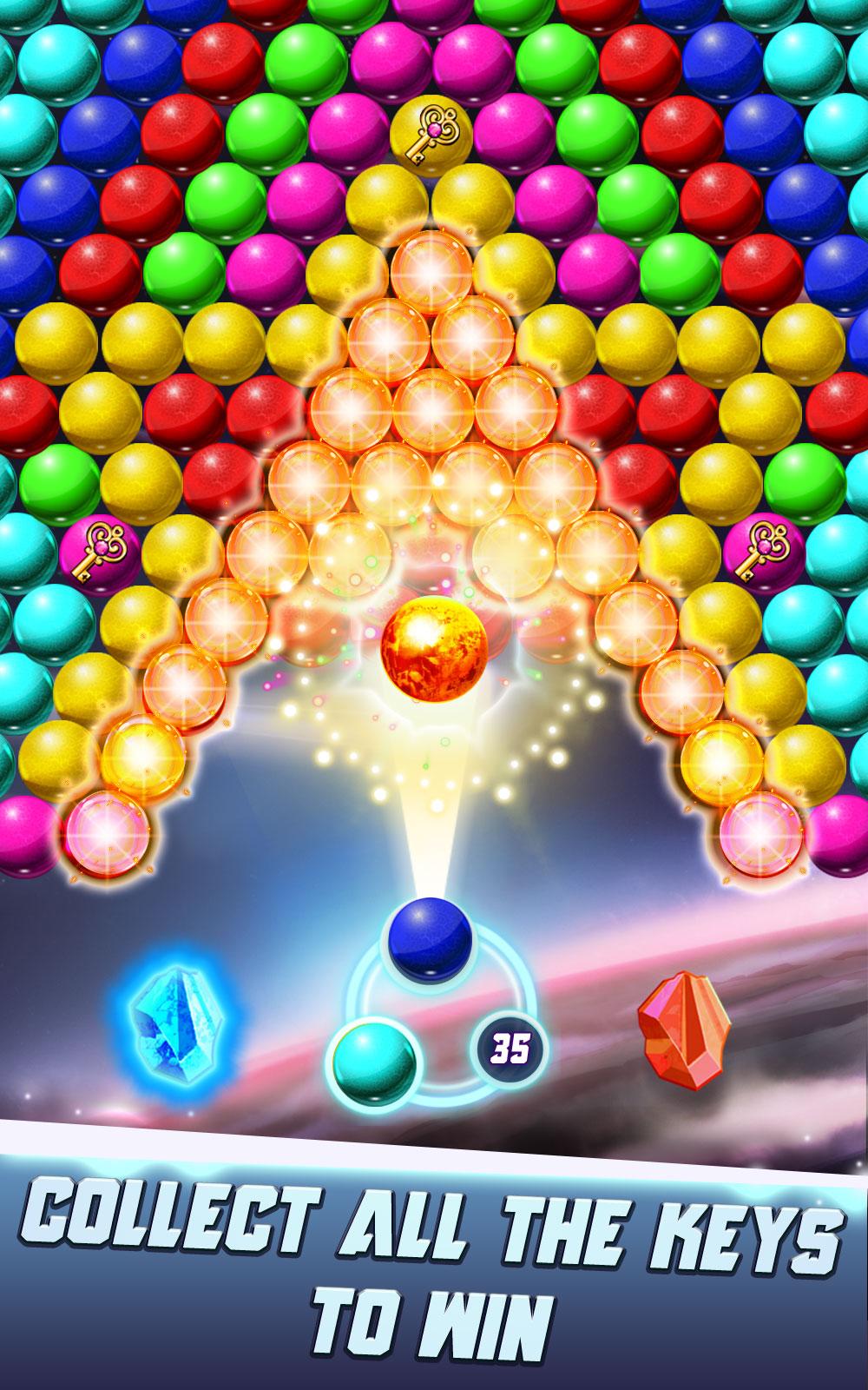 Bubble Shooter Galaxy Explore截图1