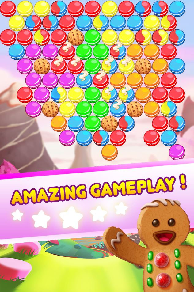 Cookie Pop Bubble Shooter截图1