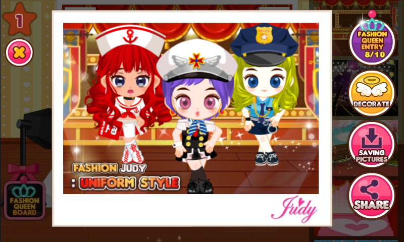 Fashion Judy: Uniform style截图4