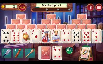 Chef Solitaire: USA TriPeaks截图3