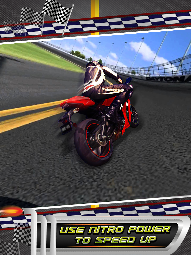 Turbo Speed Bike Racing 3D截图1