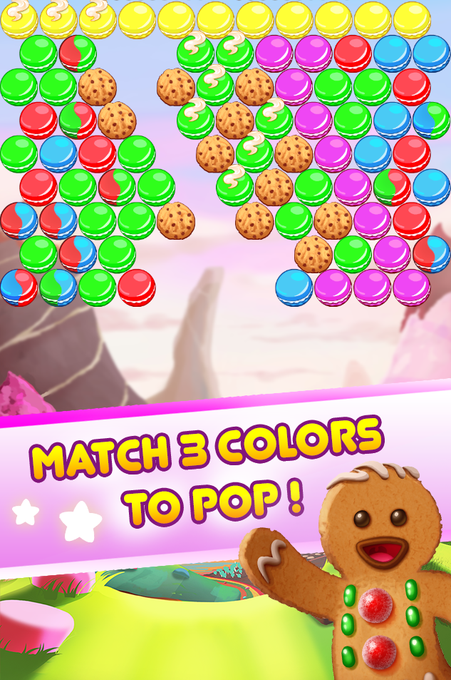 Cookie Pop Bubble Shooter截图2