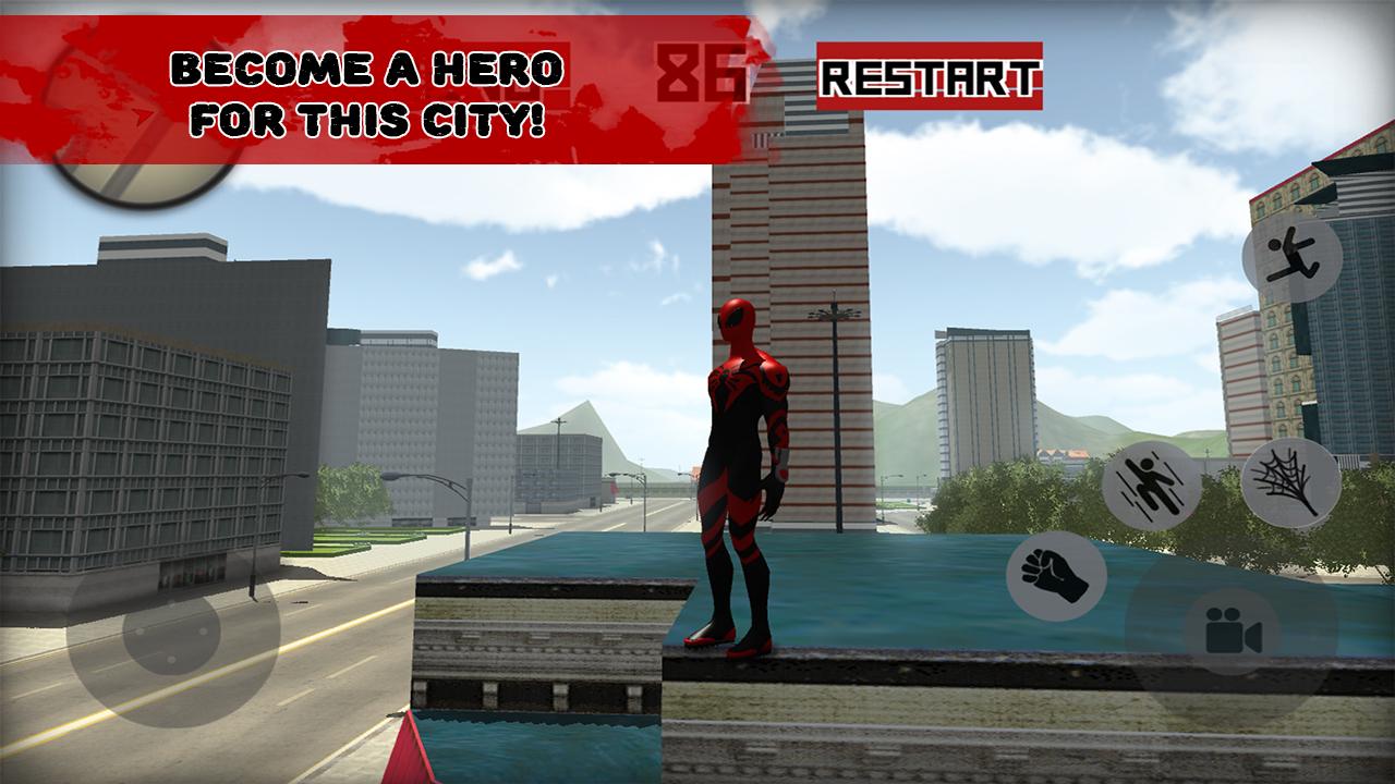 Strange Hero Future Spider 3D截图3