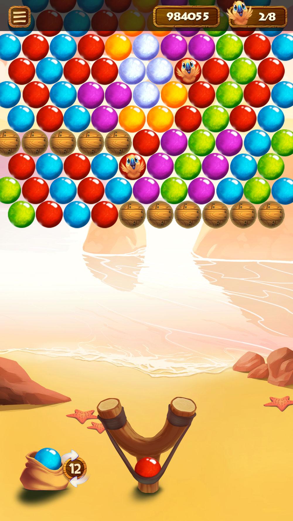 Bubble Shooter Paradise Rescue截图5