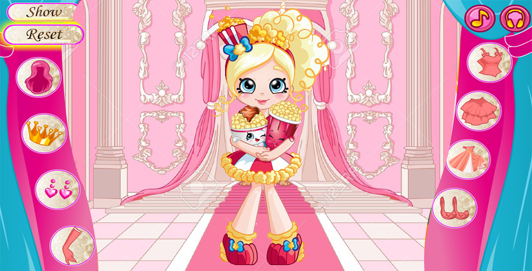 Little shopkins girl dressup截图3