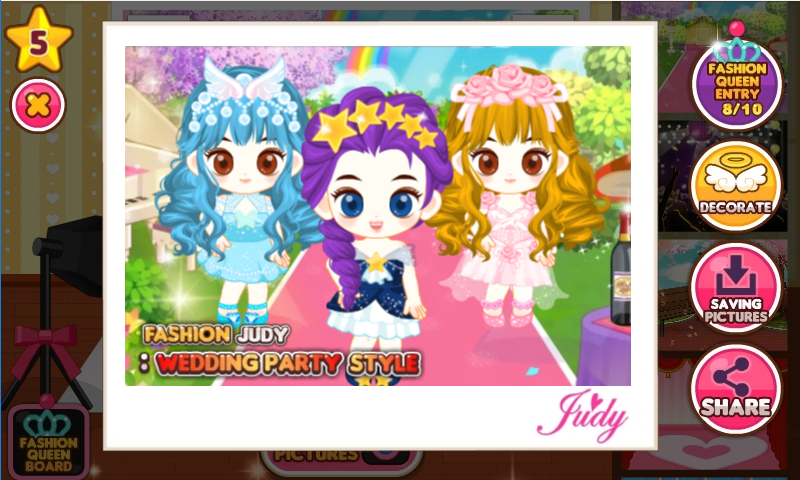 Fashion Judy: Wedding Party截图4