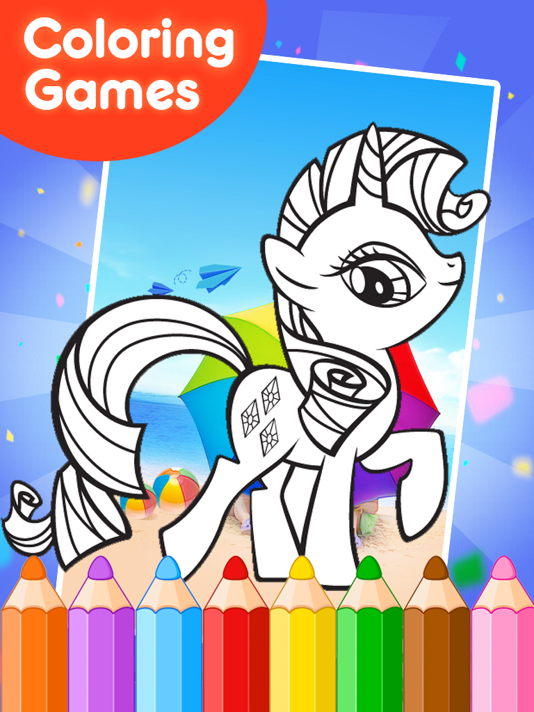 Coloring Book for Little Pony截图1