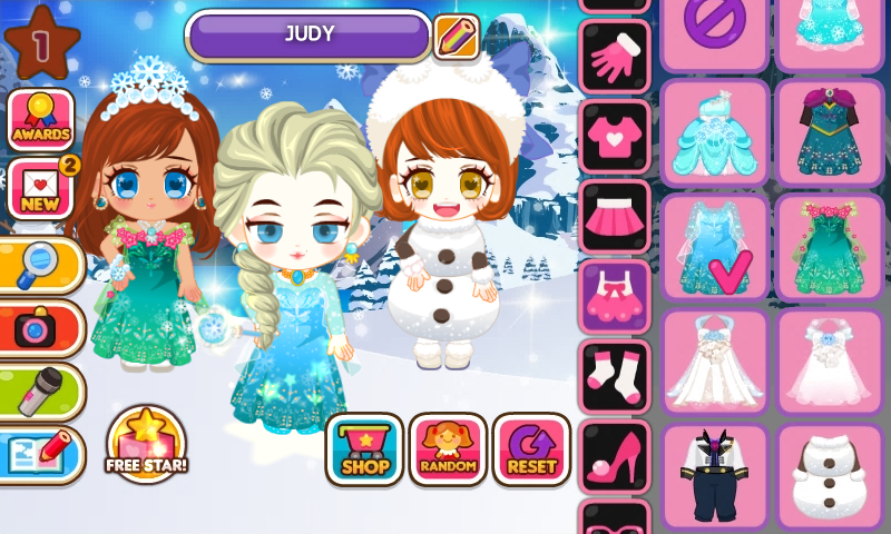 Fashion Judy: Snow Queen style截图2