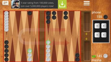 Backgammon Live Free截图1