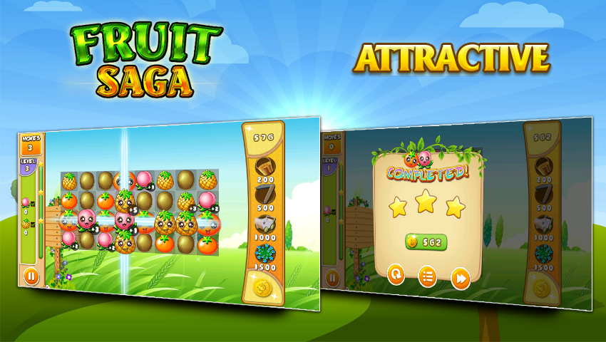 Fruit Saga - Farm Heroes 2截图2