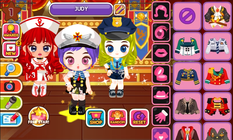 Fashion Judy: Uniform style截图2