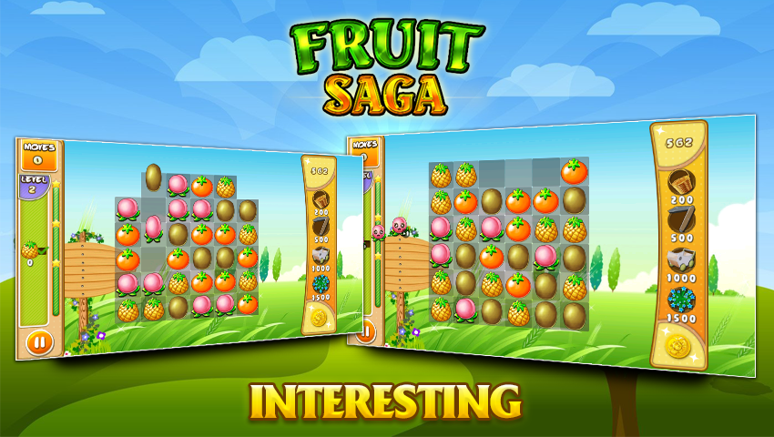 Fruit Saga - Farm Heroes 2截图1