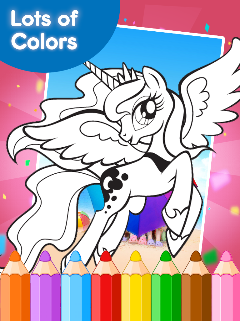 Coloring Book for Little Pony截图3