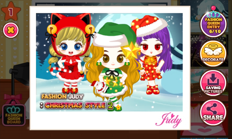 Fashion Judy: Christmas style2截图4