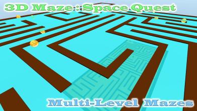 3D Maze : Space Quest截图3