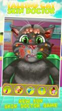 Talking Cat Skin Doctor Kids Game截图1