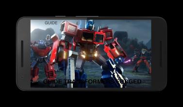 NEW TRANSFORMER FORGED TO FIGHT GUIDE截图1