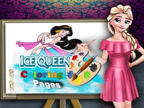 Ice Queen Coloring截图3