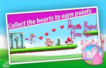 Princess Magical Horse Run Adventure截图2