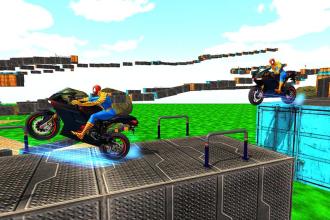 Super Spider Moto Bike Stunts截图2