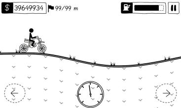 Stickman Motocross Hill Climb截图1