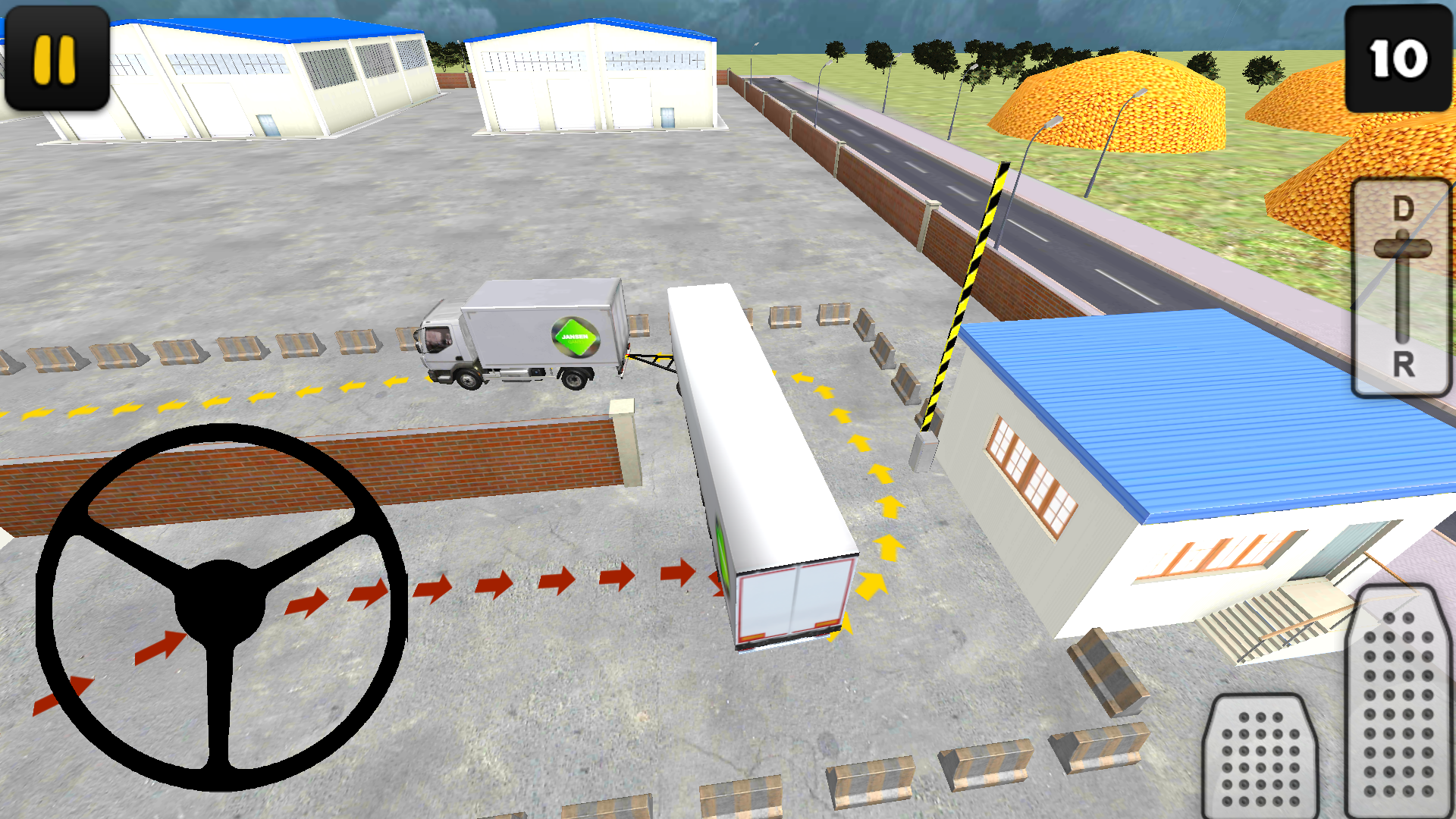 Distribution Truck Simulator 3D截图4