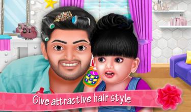 Aadhya's Spa Makeover Day With Daddy截图3