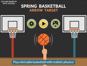 Spring Basketball Arrow Target截图1