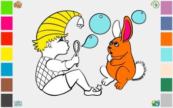 Coloring gnomes and elves截图2