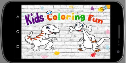 Kids Coloring Book For Dinosaurs截图1