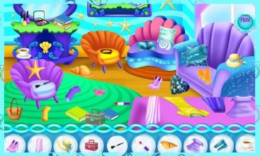 Mermaid Princess Messy Room截图2