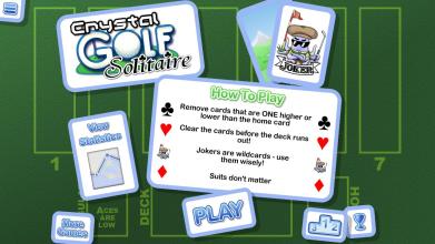 Crystal Golf Solitaire截图1