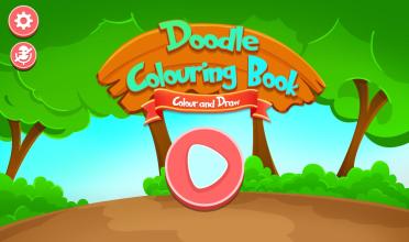 Doodle Coloring Book Color and Draw截图1