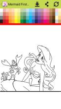 Mermaid First Coloring Book Pages截图5